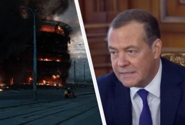Нехай горить синім полум'ям: Медведєв вибухнув цинічною заявою про масований удар РФ