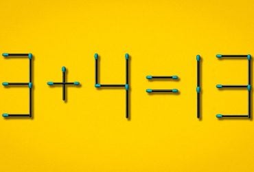 Какие 3 спички нужно переместить, чтобы исправить ошибку: очень сложная головоломка