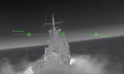Україна уразила прикордонний сторожовий корабель росіян у Дагестані (відео)