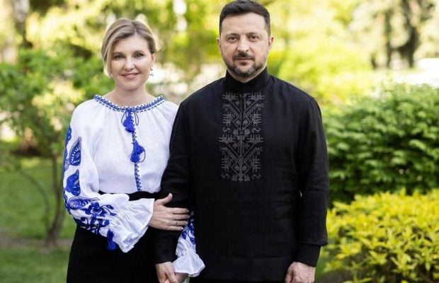 Владимир и Елена Зеленские удивили своими новыми образами в вышиванках