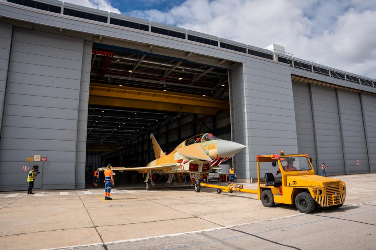 Airbus показав перший з 20 Eurofighter Tranche 4, виготовлений для Іспанії