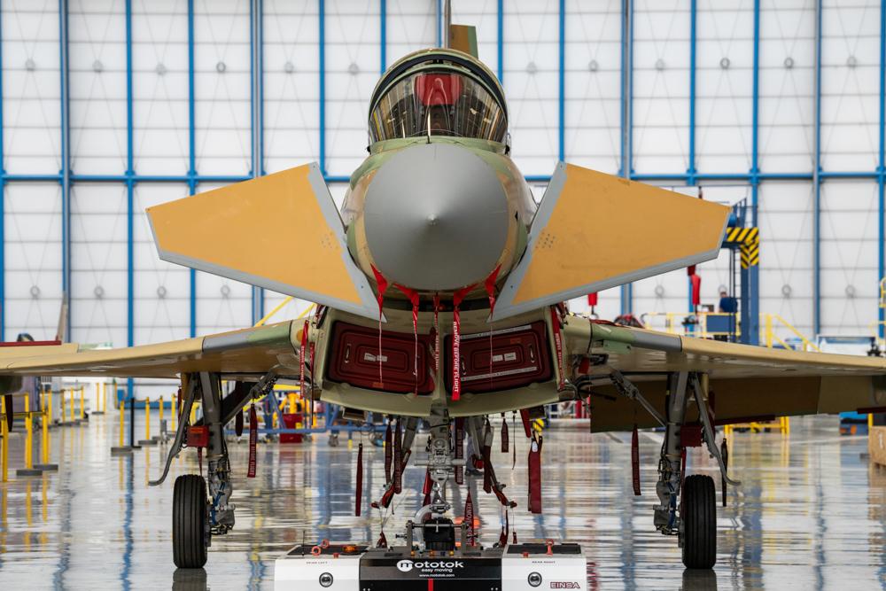 Airbus показав перший з 20 Eurofighter Tranche 4, виготовлений для Іспанії