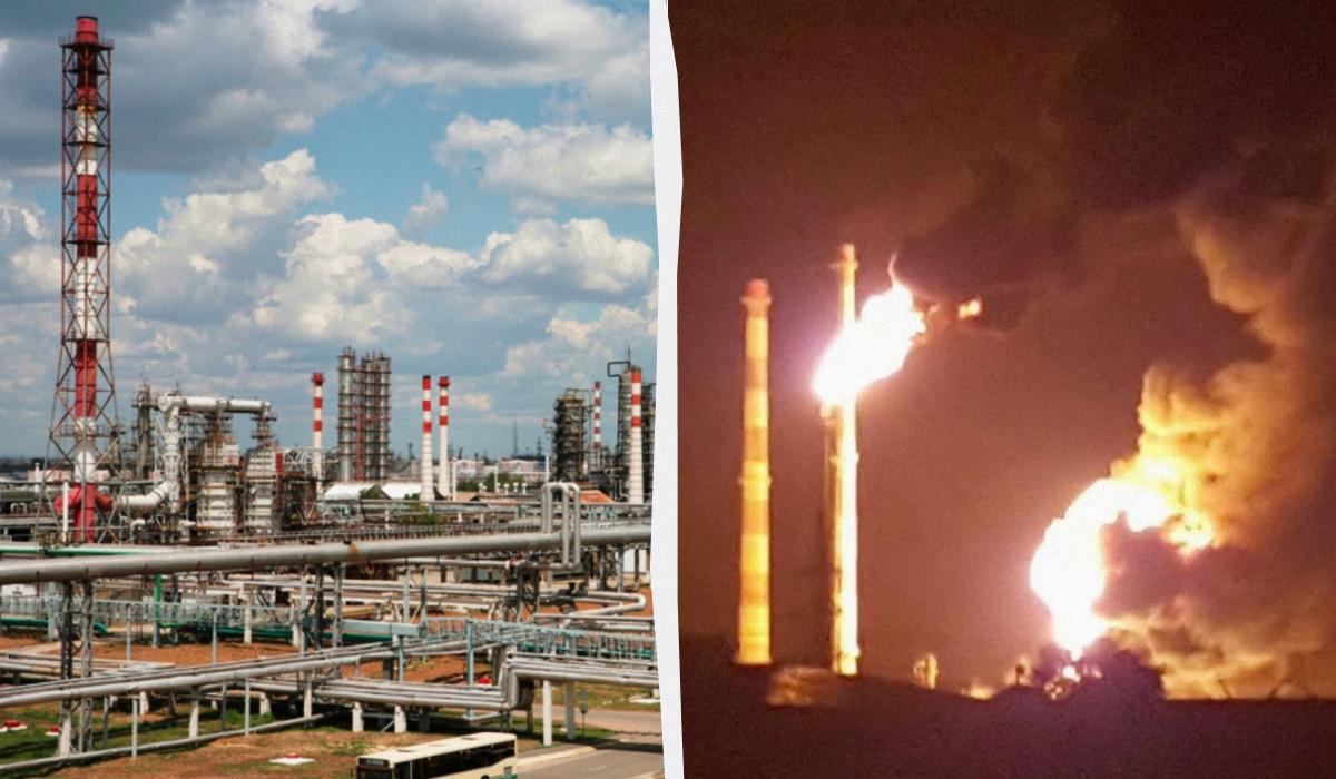 Українські дрони паралізували один із найбільших російських НПЗ, - Reuters Українські дрони паралізували один із найбільших російських НПЗ, - Reuters