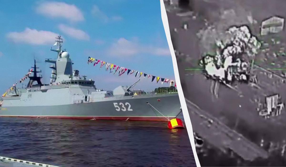 Дрони уразили російський корвет-ракетоносій у Кронштадті: Мадяр розкрив деталі
