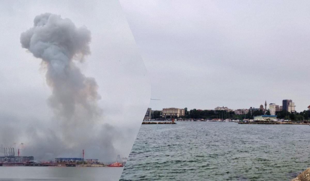 У одному з морпортів Румунії стався потужний вибух морського дрона