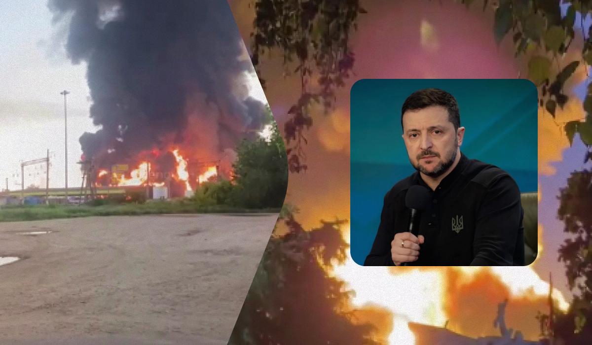 Дрони вдарили по арсеналах ВМФ Росії та базі у Кронштадті, - Зеленський