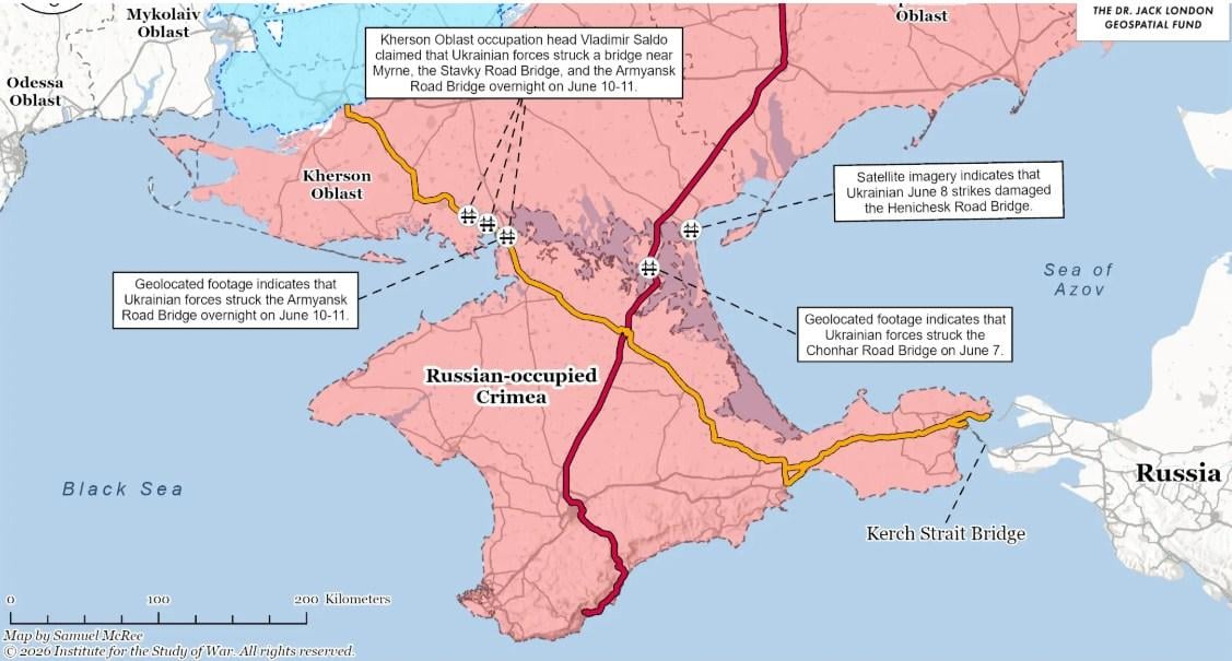 ВСУ перерезают все пути в Крым из Херсонской области: в ISW объяснили, что ждет россиян ВСУ перерезают все пути в Крым из Херсонской области: в ISW объяснили, что ждет россиян