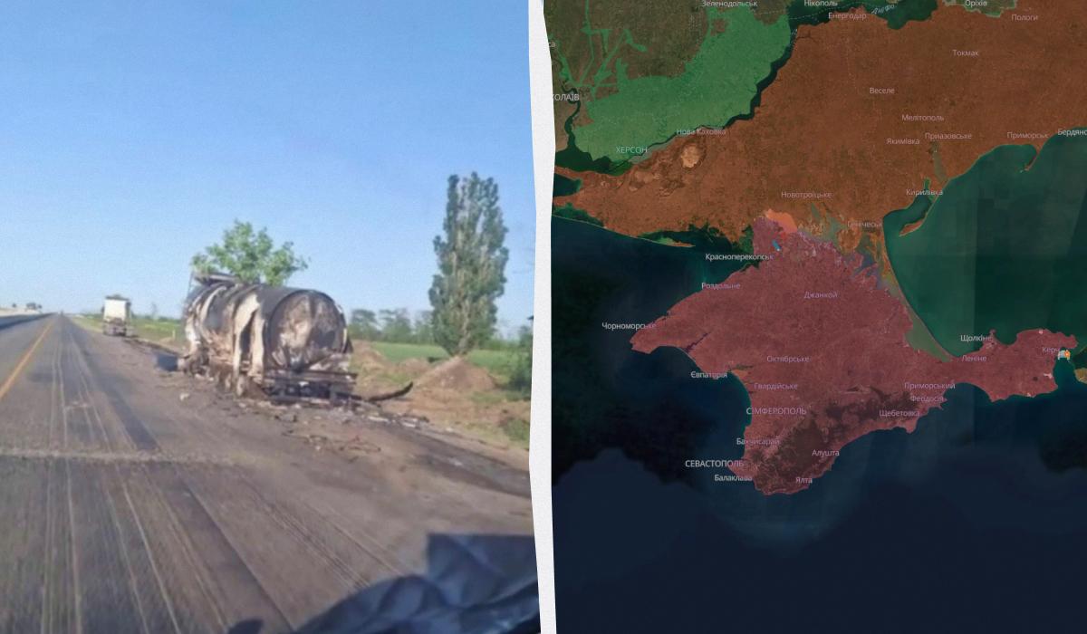 Украина превратила последний сухопутный путь РФ в Крым в 'дорогу смерти', - The Telegraph Украина превратила последний сухопутный путь РФ в Крым в 'дорогу смерти', - The Telegraph