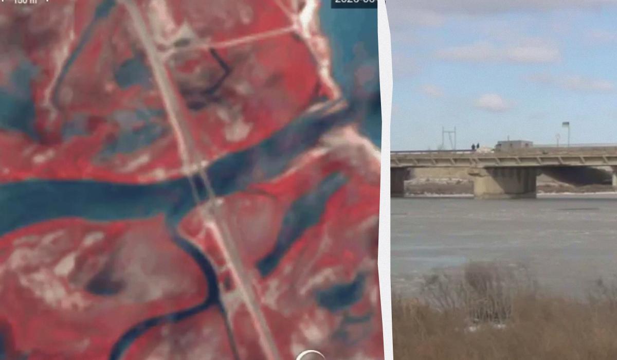 Росіяни розкинули нову понтонну переправу біля Генічеська Росіяни розкинули нову понтонну переправу біля Генічеська