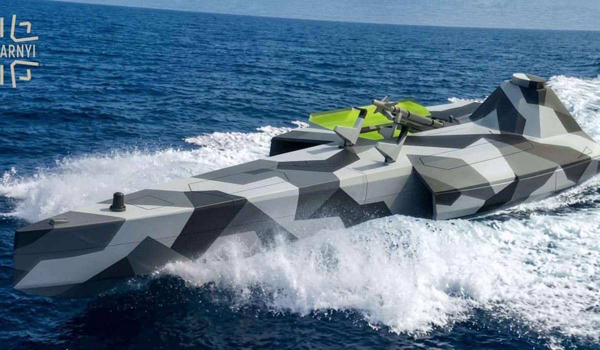 В Україні створено морський дрон-РЕБ з ракетами для боротьби з авіацією РФ
