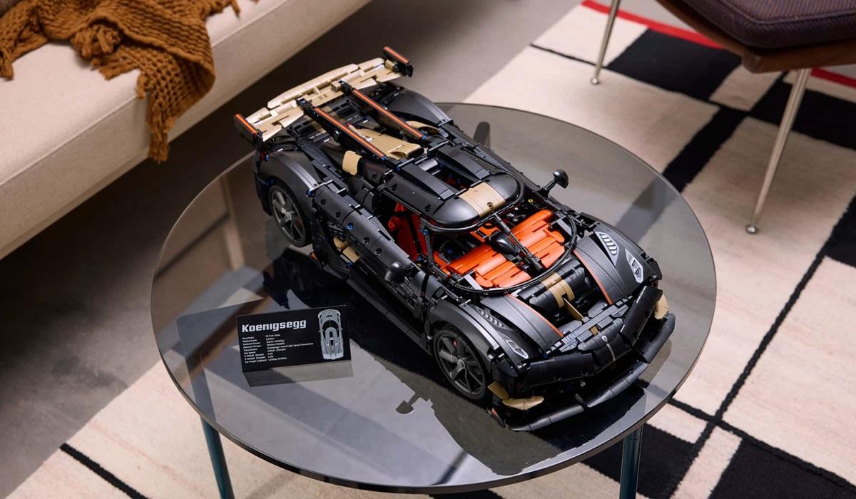 Новий рекорд швидкості: з Lego збудували робочу копію гіперкара вартістю 5 млн доларів
