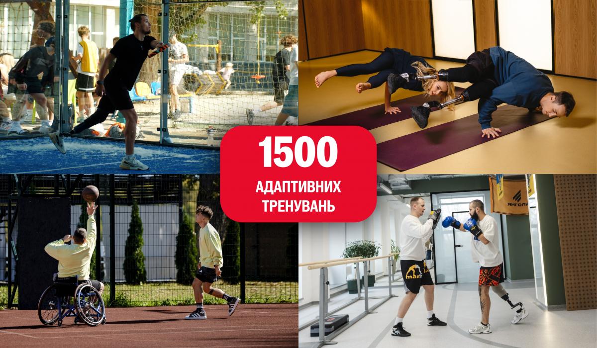 Понад 1500 адаптивних тренувань і спільнота підтримки: як ПУМБ допомагає ветеранам повертатися до активного життя