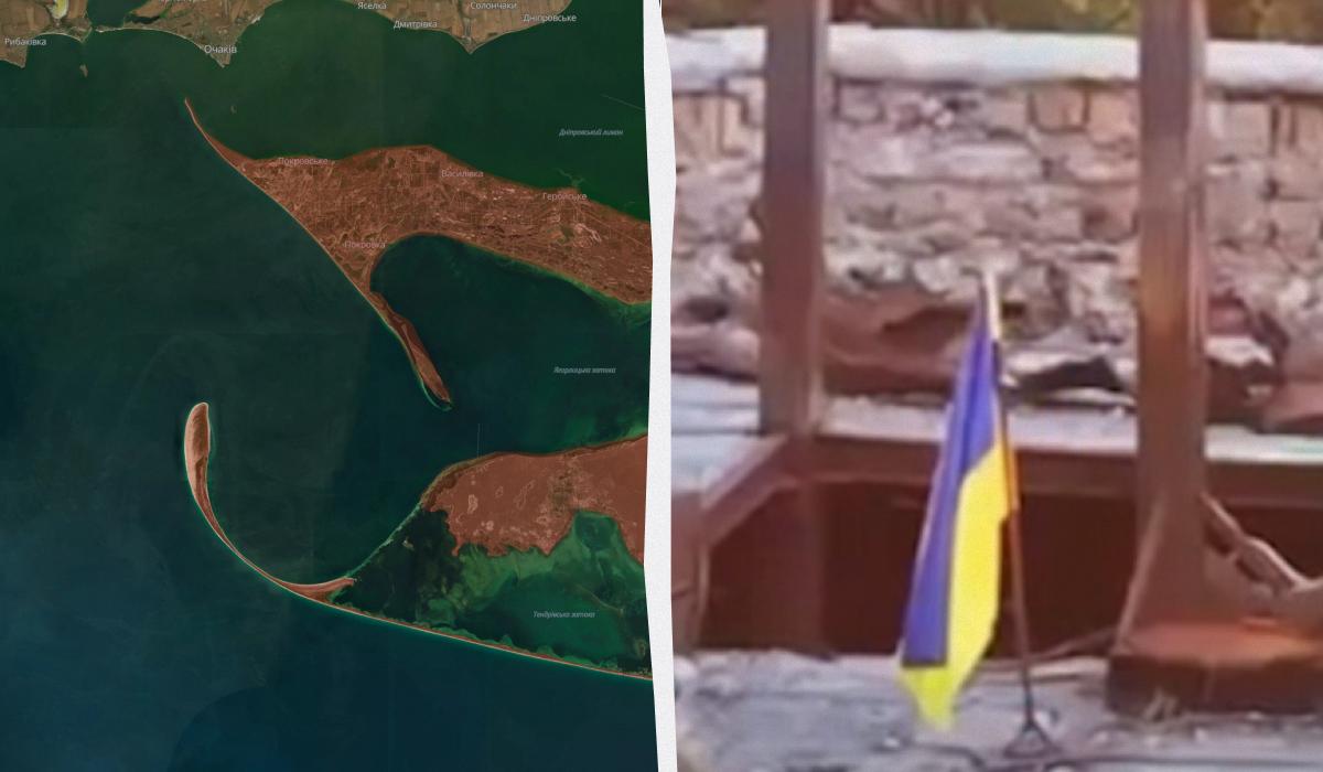 Синьо-жовтий прапор на Кінбурнській косі: ЗСУ змусили окупантів відступити