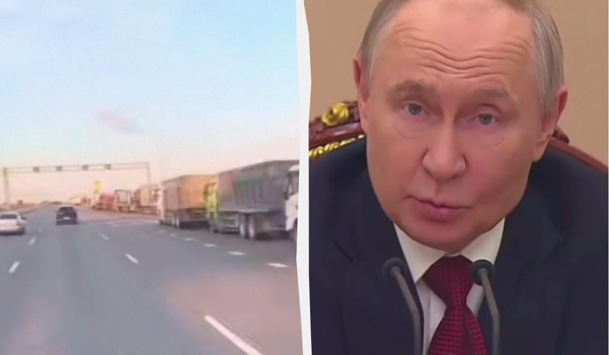 Запасы 'как в прошлом году', но на заправках очереди: Путин впервые признал проблемы с топливом в РФ