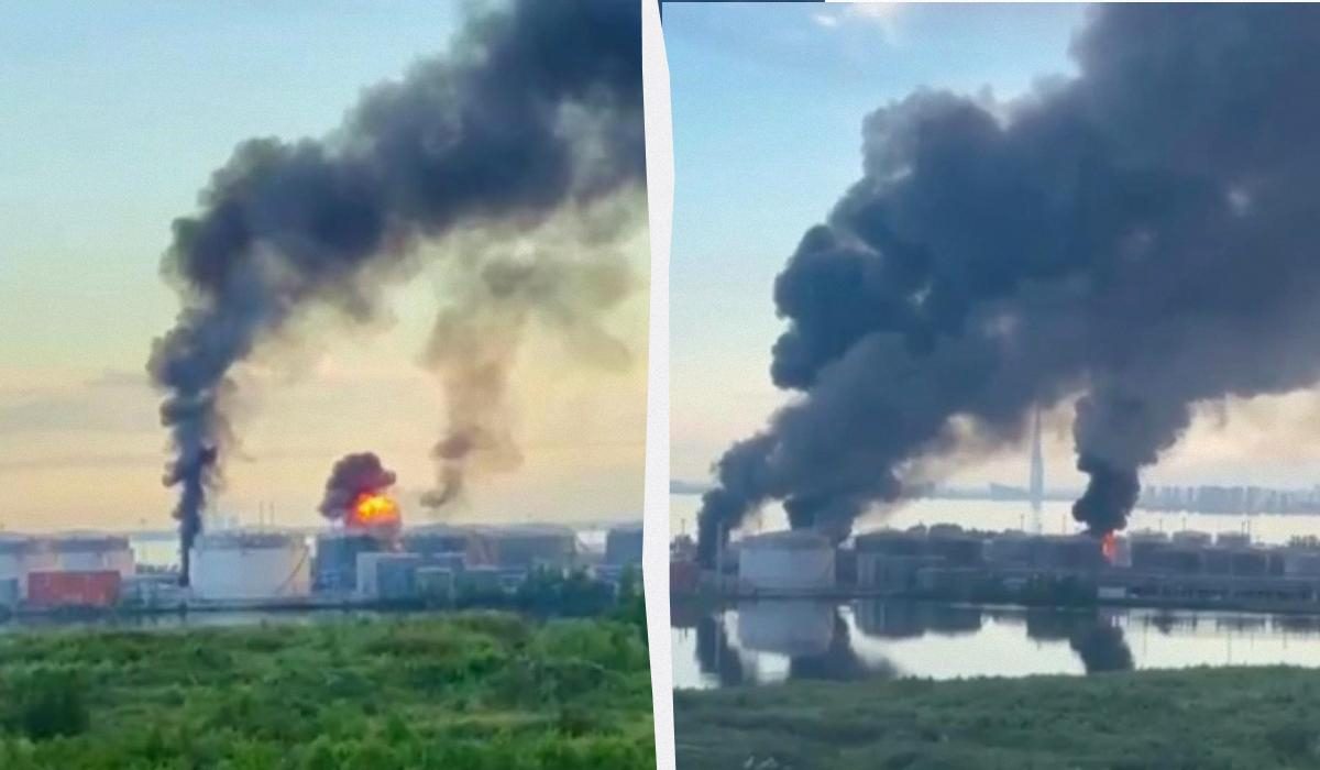 За понад 1000 км від України: Зеленський підтвердив ураження Петербурзького нафтового терміналу