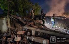 Росіяни вдарили дронами по Харкову: у місті значні руйнування, є поранені (фото)