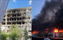 "Как же больно": украинская блогерша показала жуткие последствия "прилета" рядом с домом (фото)