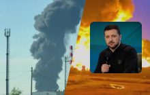 Дрони вдарили по арсеналах ВМФ Росії та базі у Кронштадті, - Зеленський (відео)