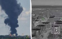 ВСУ нанесли удар по нефтебазам в Крыму и пункту управления ФСБ, – Генштаб