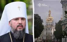Эпифаний отреагировал на повреждение собора Киево-Печерской лавры