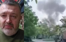 У Криму палає військовий аеродром: Братчук розкрив перші подробиці