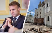 "Ничто не оправдывает этот удар": Макрон отреагировал на обстрел Киево-Печерской лавры