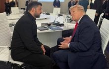Зеленський зустрівся із Трампом на саміті G7 (фото)