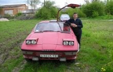 У Тернопільській області помітили унікальний автомобіль "Горинь" 1980-х років (фото)