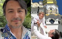 Притула впервые показал лицо младшего сына (фото)