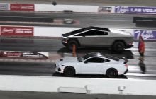 Ford Mustang кинув виклик Tesla Cybertruck у перегонах по прямій: відрив виявився величезним