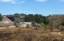 Сили оборони зруйнували міст на ключовому шляху постачання росіян у Криму