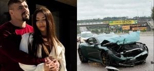Відомий блогер розбив елітний спорткар за $350 тисяч у ДТП під Києвом: усі подробиці (фото)