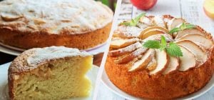 Восхитительный пышный манник с яблоками к чаю: намного вкуснее Шарлотки