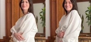 43-летняя Энн Хэтэуэй беременна в третий раз (видео)