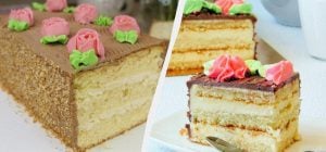Легендарный торт "Сказка" с масляным кремом: по вкусу не хуже "Киевского"