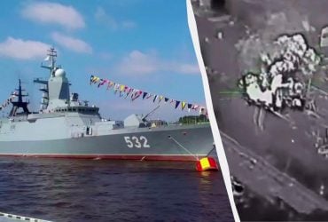 Дроны поразили российский корвет-ракетоноситель в Кронштадте: Мадяр раскрыл детали (видео)