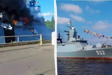 Україна рознесла російський корабель за $400 млн дроном за $55 тисяч, - ЗМІ