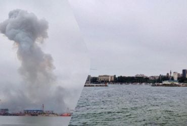 У одному з портів Румунії стався потужний вибух морського дрона (відео)