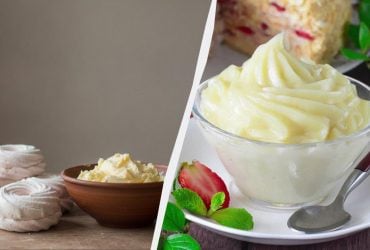 Нужны только зефир и масло: нежный масляно-фруктовый крем для десертов