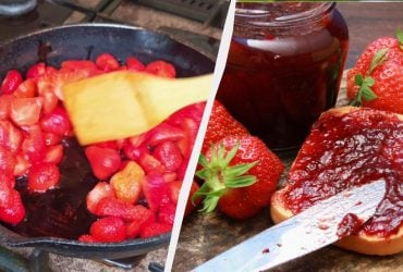 Клубничное варенье не варю, а жарю на сковороде: получается густым, как мармелад