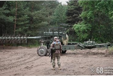 У ЗСУ придумали нову систему захисту української гаубиці Богдана від дронів