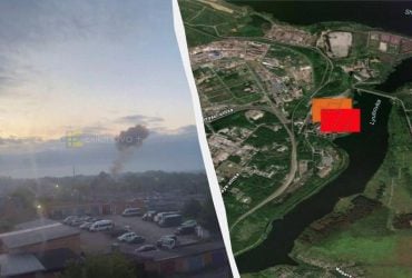 У Новомосковську вражено найбільший російський хімзавод після атаки дронів (фото, відео)