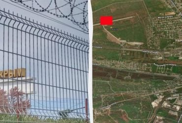 В Керчі на аеродромі зафіксували пожежу, яку видно з супутників (фото)