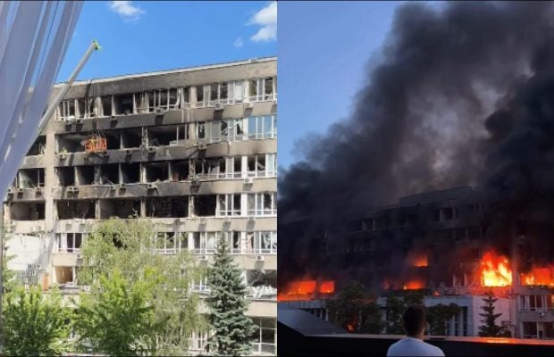 "Як же боляче": українська блогерка показала жахливі наслідки "прильоту" поруч із домом (фото)