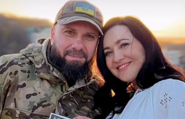 "Пишаюся": наречений-воїн Соломії Вітвіцької публічно звернувся до неї