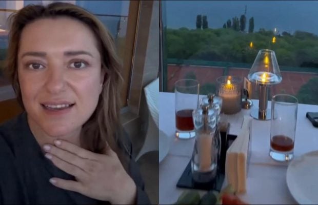 Могилевська випадково засвітила чоловіка на відео та показала сюрприз для нього