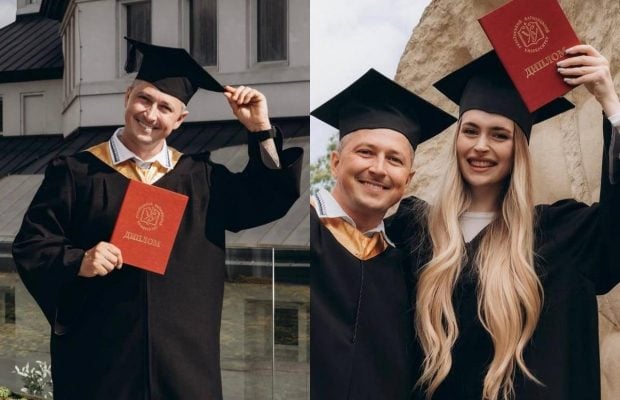 44-річний український ведучий закінчив університет