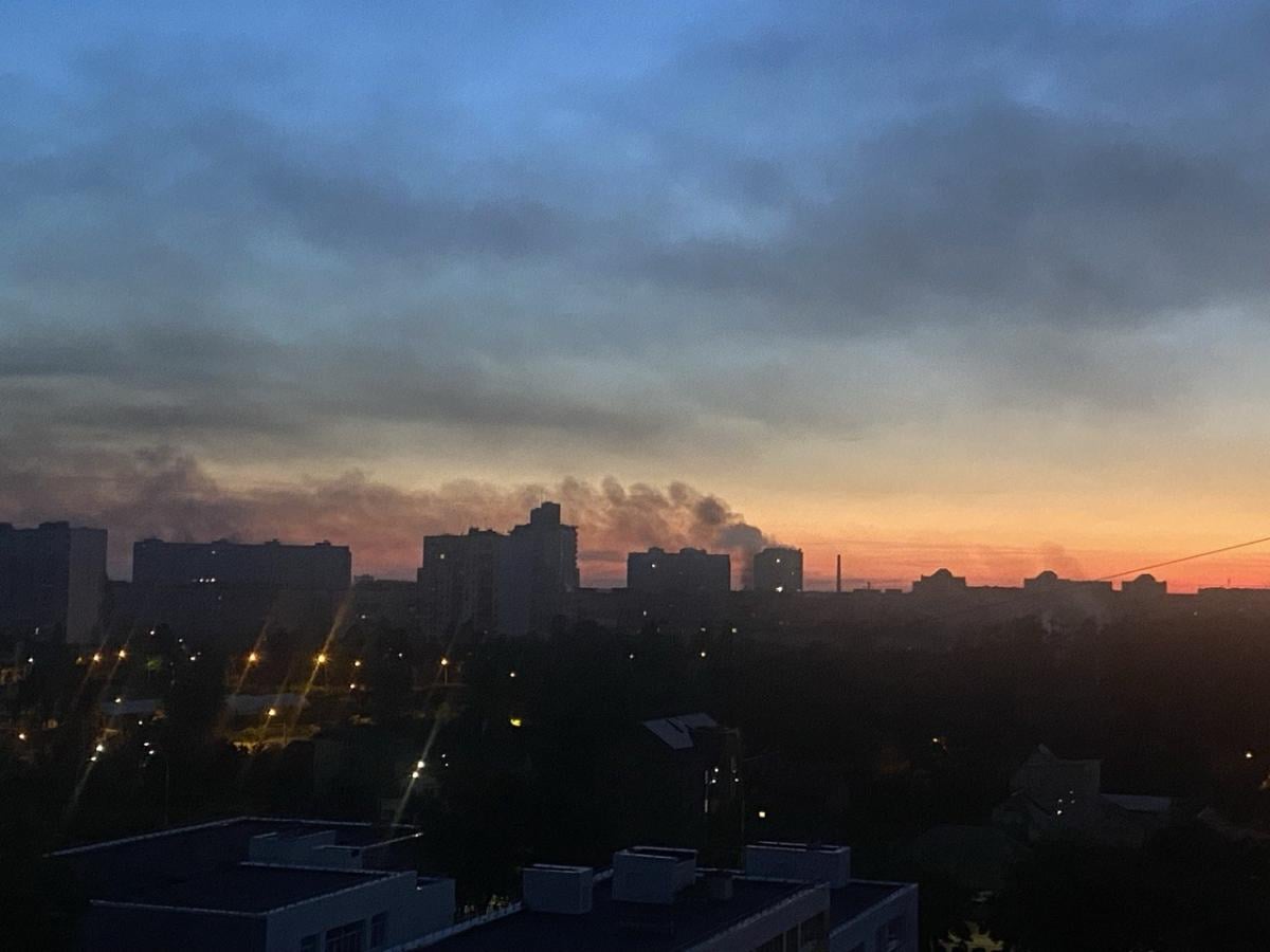 В Киеве раздались взрывы ещё до объявления воздушной тревоги