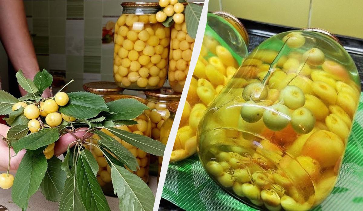 компот із черешні компот із черешні