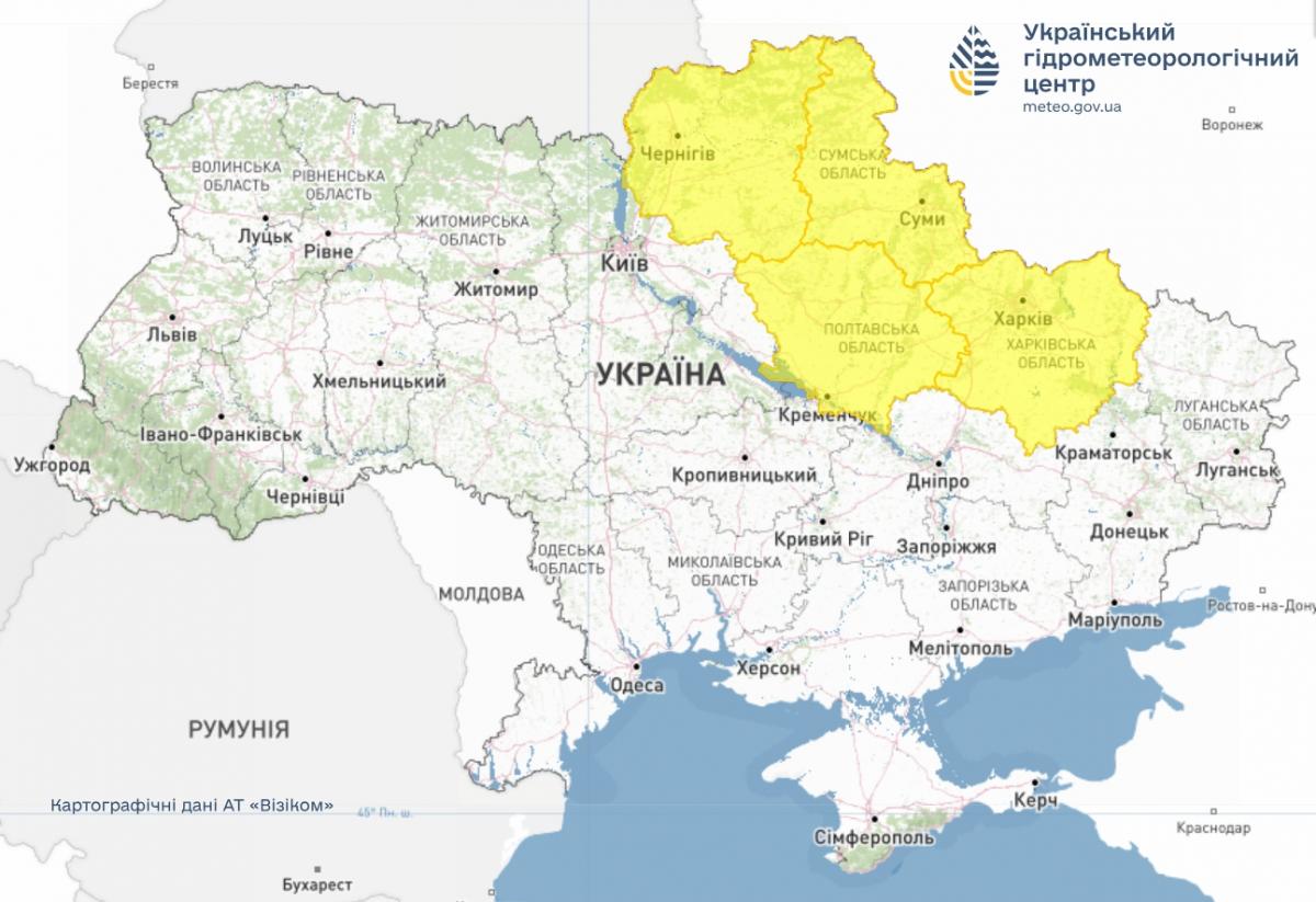 Укргідрометцентр попередив про негоду 6 липня: які області у небезпеці (список)